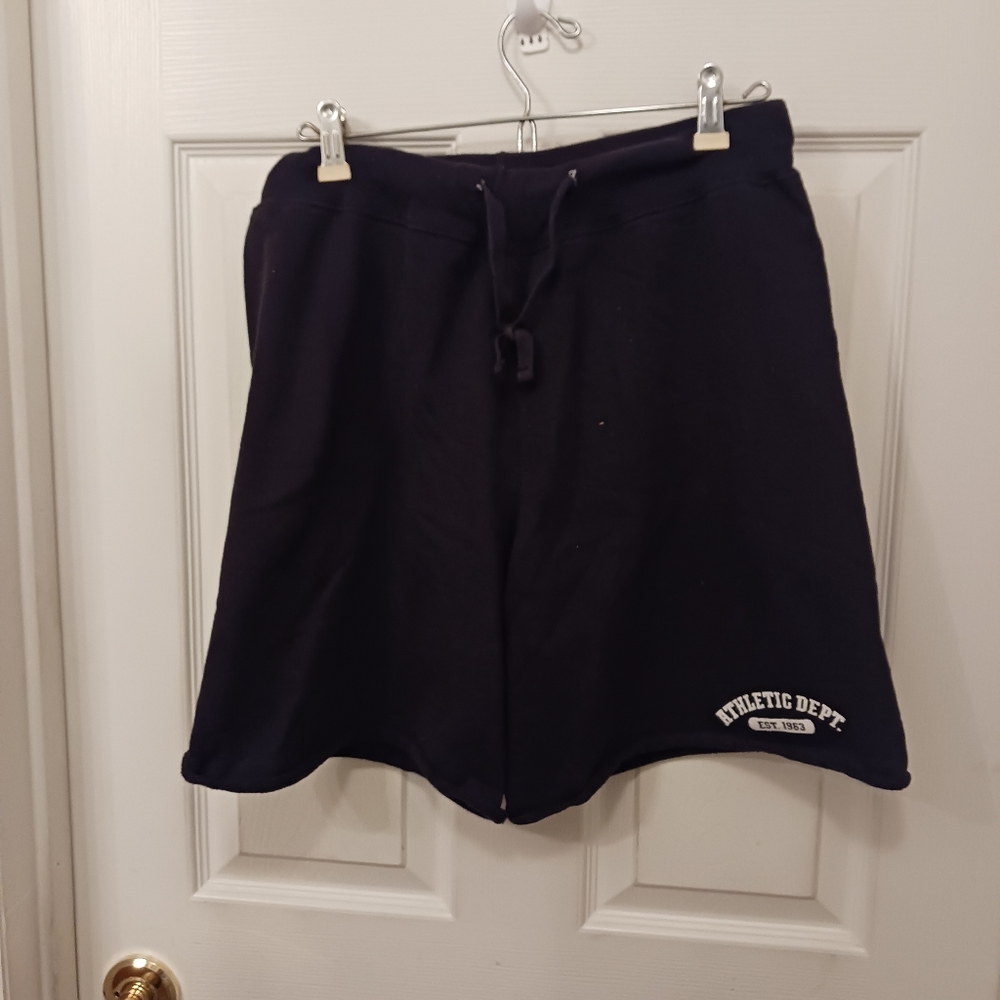 Athletic Works Men's Workout Shorts Size S Black